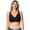 Black, variant on Gel Bra With Back Closure 1696