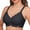 Black, variant on Nursing Bras Seamless Lift & Support Bra Women's Anti-Sag Shaper Bra with Smooth Fit Nylon Spandex Black M