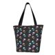 thumbnail image 1 of Balery purple cyan brown Skull Bolsa de Hombro con Diseño, Bolsa Grande y Duradera, Bolsa Versátil para Compras, 1 of 6