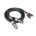 thumbnail image 4 of NARABB Male to Male Cable,Converter 2 XLR to 2, Extension Cable, 4 of 7