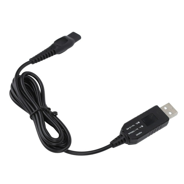 Cordon Électrique 15V Tondeuse à Barbe Professionnelle Câble de Chargement USB Compatible HQ8505
