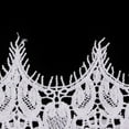 thumbnail image 4 of Rongfmy ming Lace Embroidered Applique Sewing Craft Wedding Bridal White, 4 of 9