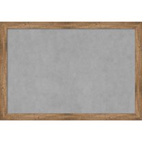 Amanti Art Owl Brown Narrow Framed Magnetic Board 40 x 28 in.