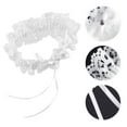 thumbnail image 6 of 1pc Women's Wedding Bridal Lace Leg Ring Clothing Decor, 6 of 7