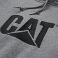 thumbnail image 3 of CAT Workwear Men's Caterpillar Trademark Hooded Sweatshirt, Dark Heather Grey, Small, 3 of 4