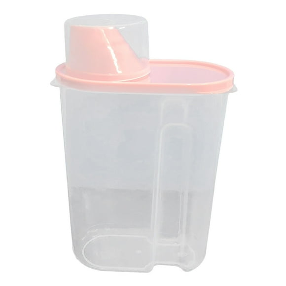 Kwlinmg Food Storage Containers Glass Dry Food Flour Cereal Storage Dispenser Pasta Container Dried Kitchen Food Storage