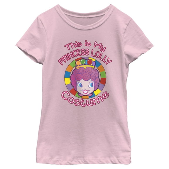 Girl's Candy Land This Is My Princess Lolly Costume Graphic T-Shirt