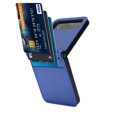 thumbnail image 3 of Pu Leather Case Compatible With Samsung Galaxy Z Flip 4, Ultra Thin Slim Durable Protective Cover, 3 of 5