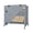 Grey, variant on Swing Cover 18 Oz Waterproof - 100% UV & Weather Resistant Porch Swing Cover with Air Pockets and Drawstring for Snug Fit (57 D x 80 W x 72 H, Black)