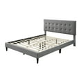 thumbnail image 6 of Westwood Upholstered Bed with Tufted Rectangle Headboard, 6 of 12