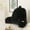 Black-Standard-Faux fur, variant on Diary Reading Pillow, Backrest Pillow With Shredded Memory Foam, Designed For Bed And Couch Sitting Up, Includes Arms, Pockets And Washable Cover, Sage Green, Christmas Gifts, Living Room Decorations