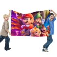 thumbnail image 2 of Dora-South Park Bandera impresa con temática, regalo perfecto para fanáticos, amigos y familiares, y adecuada para actividades al aire libre e interiores, decoraciones de fiesta.120cm×180cm, 2 of 6