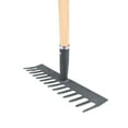 thumbnail image 2 of Expert Gardener Hardwood Handle 14-Tine Level Rake, 2 of 5