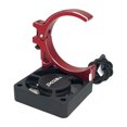 thumbnail image 2 of Ventidor de enfriamiento rápido RC con soporte , ventidor de aluminio de 40x40 mm sin escobils 4268 4274 Soporte individual rojo Sunnimix Ventilador, 2 of 4