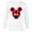 White, variant on Mickey Mouse UNCLE Holiday Family - Long Sleeve T-Shirt for Men - Customized-White
