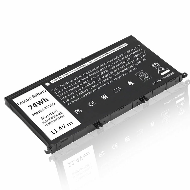11.4V-74Wh Laptop Battery For Dell Inspiron 15 7559 7567 Type