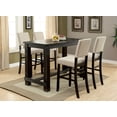 thumbnail image 4 of Furniture of America Freiden Upholstered Bar Chairs - Set of 2, Black, 4 of 9