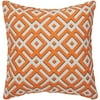 angelo:HOME apartment AH 20" Pillows, Set of 2, Cooper Station Tangerine Orange