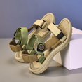 thumbnail image 6 of Ticikt Kids EVA Sport Sandals, Lightweight Adjustable Strap Outdoor Beach Shoes, Boys Color Block Style Summer Sandals, 6 of 9