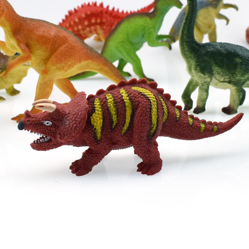 12 ~ 10cm Dinosaur Plastic Play Model Action Figures DINOSAUR Toys Kids 