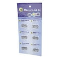 thumbnail image 3 of Bicycle Quick Links, High Hardness Steel Bike Chain Repair Link Fine Processing  For Mountain Road Bikes 9 Speed, 3 of 8