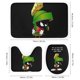 thumbnail image 3 of Juego de 4 cortinas de ducha Marvin The Martian con alfombrillas antideslizantes, tapa de inodoro y alfombrilla de baño, cortina de ducha impermeable con dibujos animados para niños con 12 ganchos,, 3 of 8