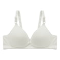 thumbnail image 2 of Nmnitkp Nursing Bras for Breastfeeding, Comfort V Neck Maternity Bra Color Party Seamless Maternity Bras for Pregnancy Beige,40/90BC, 2 of 5