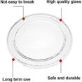 thumbnail image 3 of Universal turntable microwave glass plate with holder, 245mm/24.5cm/9.65 inch, 3 of 5