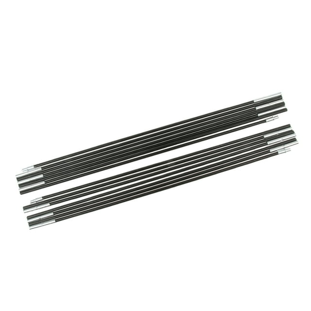 7.0/8.0mm Diameter Fiberglass Outdoor Tent Pole Replacement , High Hardness 2 Poles 7 Section Each