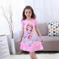 thumbnail image 1 of Robe de Nuit pour Tout-Petits Petites Filles Princess Pyjama Robe, 1 of 2