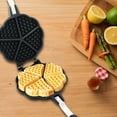 thumbnail image 4 of Waffle Pan Non-Stick Waffle Pancake Baking Barbecue Mold Waffles Pan, 4 of 7