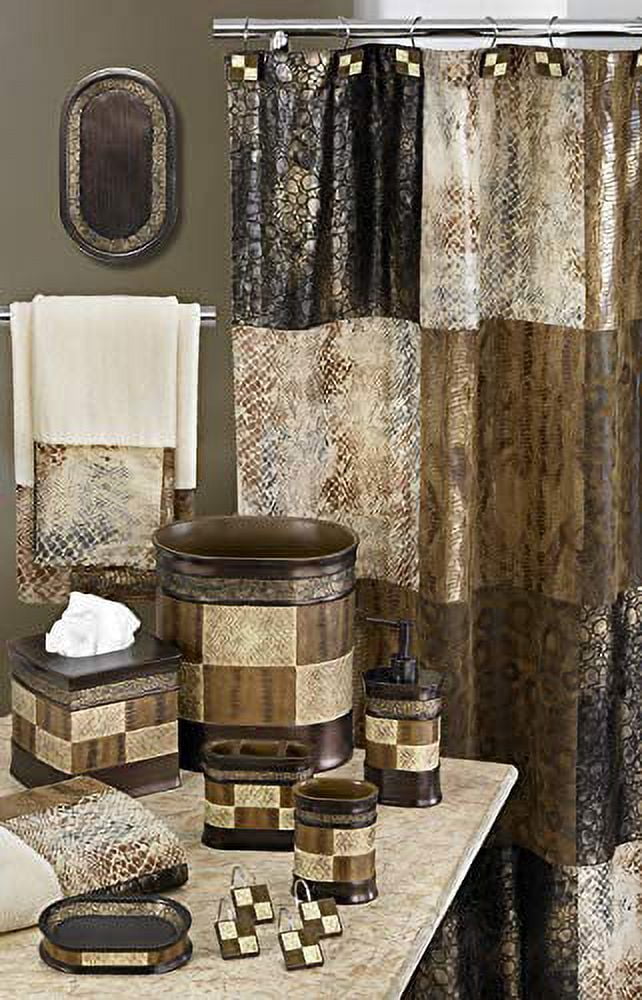 Zahari Home Zambia Animal Shower Curtain Classic Fabric Shower Curtain Unique Design Custom Shower Curtain Western Country Shower Curtain