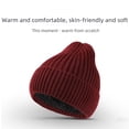 thumbnail image 3 of Conjunto de tres piezas de gorro, bufanda y guantes de punto, conjunto de punto grueso y cálido para otoño e invierno para hombre y mujer., 3 of 4