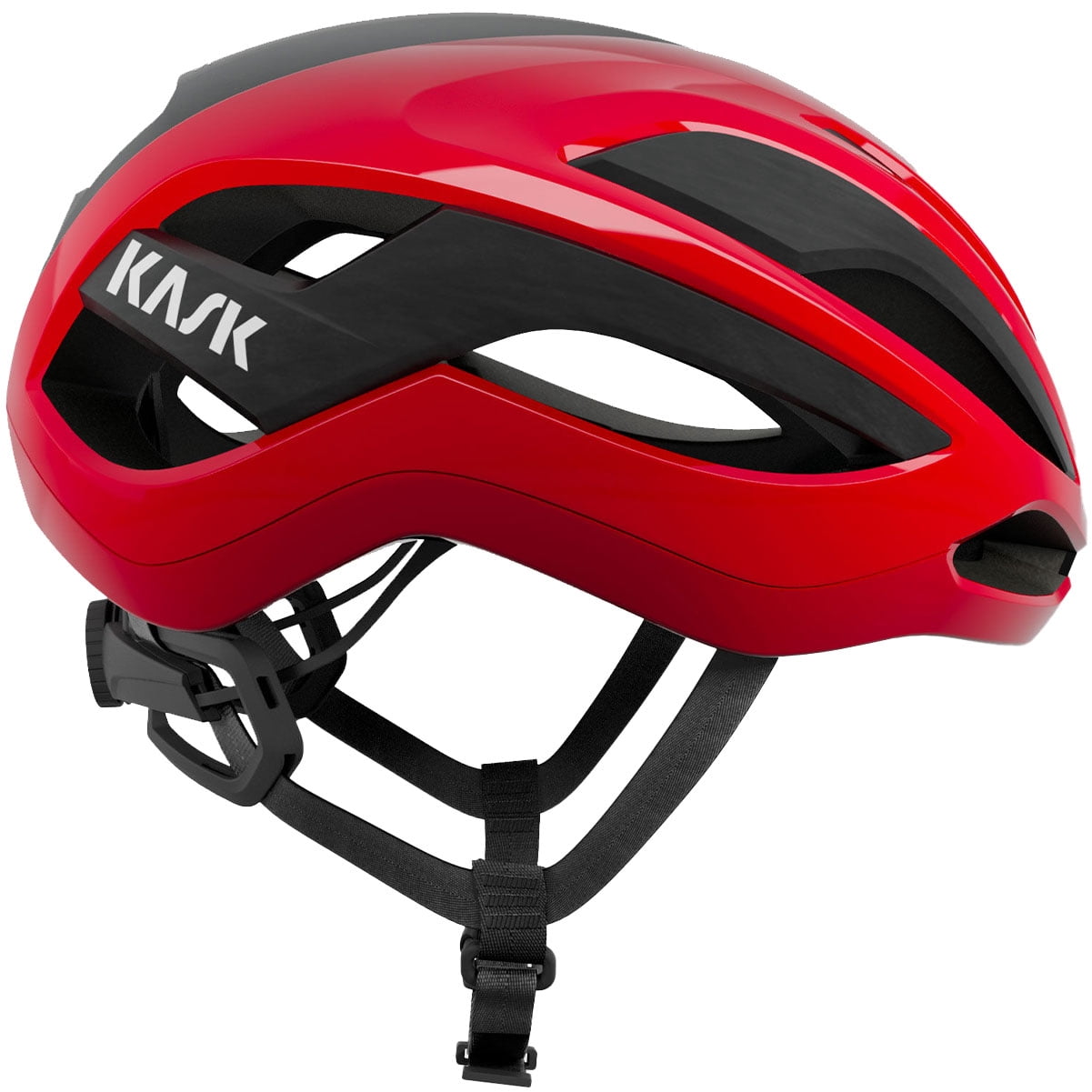 KASK Elemento Cycling Helmet, Color: Red, Size: L (CHE00101-204-062)