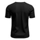 thumbnail image 5 of Camiseta de Manga Corta Hombres Color Sólido Cuello en V Top Suelto Amigable con la Piel, Blusa de Poliéster de Ejercicio Casual para Verano Primavera Diario Y Al Aire Libre, 5 of 7