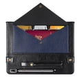 thumbnail image 7 of for Samsung Galaxy Tab 12.4" S8plus/X800/X806/S7FE/T730/T733/T736/T738/S7plus/T970/T975 Protective Envelope Case, PU Leather w/Pen Holder/Card Slot/Hand Strap Wallet Shoulder Bag Carrying Case,Blue, 7 of 7