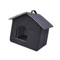 thumbnail image 3 of Casa para gatos salvajes al aire libre, refugio de invierno, cabaña plegable, tienda de campaña para cachorros, nido cálido, cama cueva para mascotas para perros 33 cm x 33 cm x 38 cm, 3 of 8