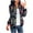 Black, variant on IROINNID Women's Leisure Short Jacket Graphic Prints Jacket Long Sleeve Outwear, Black