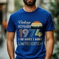 thumbnail image 2 of Vintage November 1974 T-Shirt - Retro Style Birthday Tee for Men - Meaningful Birthday Gift for November Born, 2 of 4
