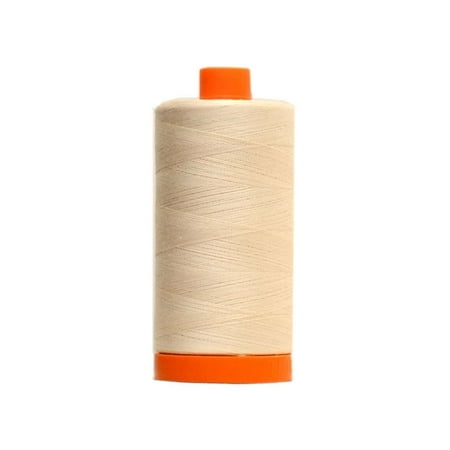 UPC: 8057252098868 | Aurifil Mako Cotton Quilting Thread – 50 wt. – #2000 Light Sand 1420 yd.