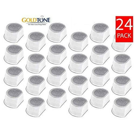 UPC: 0788643921332 | GoldTone Brand Replacement Pet Fountain Charcoal Water Filters replaces your Pioneer Pet Replacement Filters & Pioneer Water Filter. Fits Pioneer Pet Ceramic & Stainless Steel Fountains