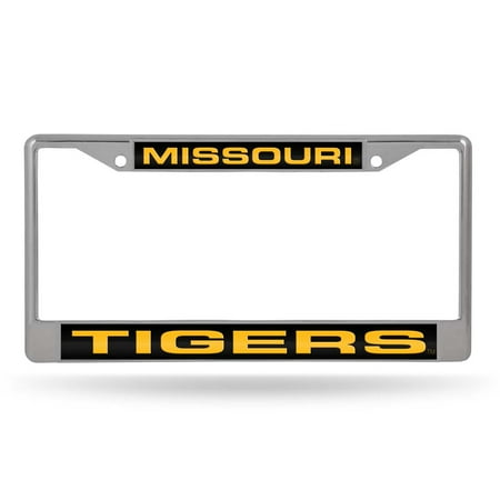 Missouri Frame - Missouri Laser Etched Chrome License Plate Frame