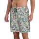 thumbnail image 2 of Balery Rose Flowers Traje de Baño Estilo Hawaiano para Hombre, Shorts de Secado Rápido con Bolsillos-Large, 2 of 6