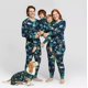 thumbnail image 2 of Family Christmas Matching Outfits 2023 Mother Father Kids Pajamas Set Baby Dog Romper Dinosaur Print Sleepwear Xmas Family Look, 2 of 4