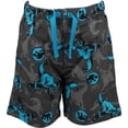 thumbnail image 3 of Set de ropa Jurassic World con diseño de dinosaurio azul para niños pequeños de 7 a 8 años, 3 of 7