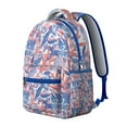 thumbnail image 2 of "Sunflower Design Crossbody Backpack - Adjustable Flowers Print School Backpack, Convertible Floral Bookbag for Hands-Free Convenience", 2 of 6