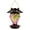 Purple, variant on LUJII Solar Powered Hummingbird Feeder for Outdoors Hanging, Gem Diamond Shaped Hand Blown Glass, Weatherproof, Lighted Lantern for Garden Decoration, 5 Metal Perches, Pretty Gift for Friends, Red