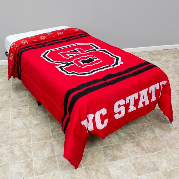 College Covers North Carolina State Wolfpack Polyester Comforter Set Queen
