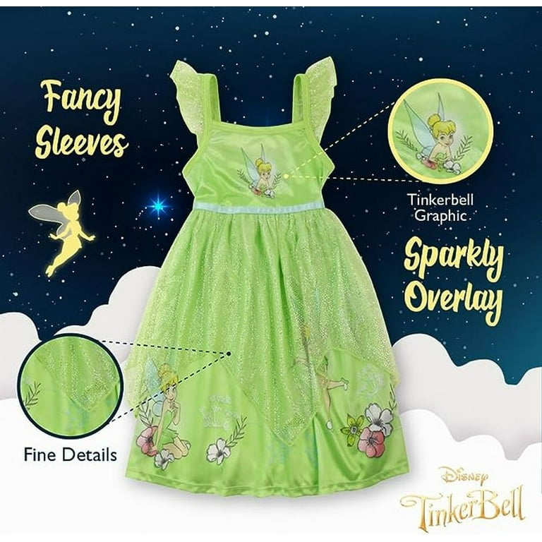 Tinkerbell dress disney clearance store