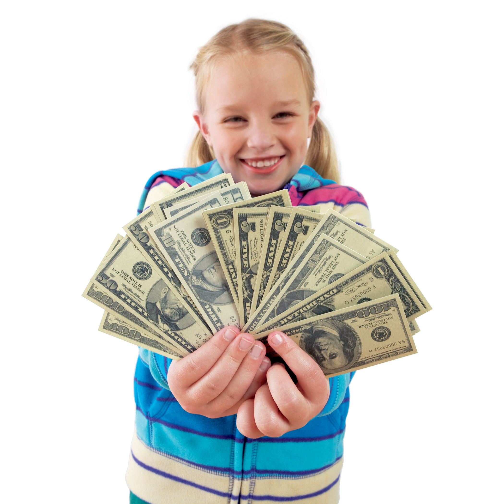 Educational Insights Play Money - Pretend Play Bills
